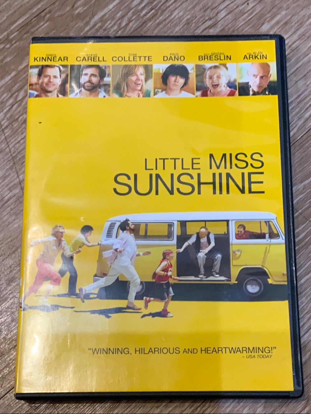 Little Miss Sunshine DVD - Yellow Cover